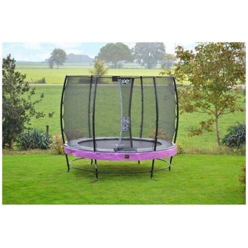Батут  EXIT Elegant Premium 305 cm purple - фото №4